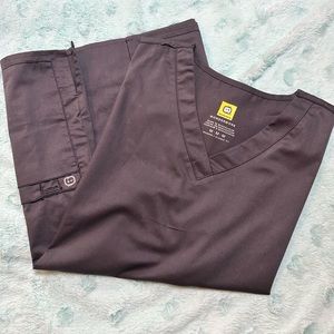 WonderWink Women's Wonderwork V-Neck Scrub Top